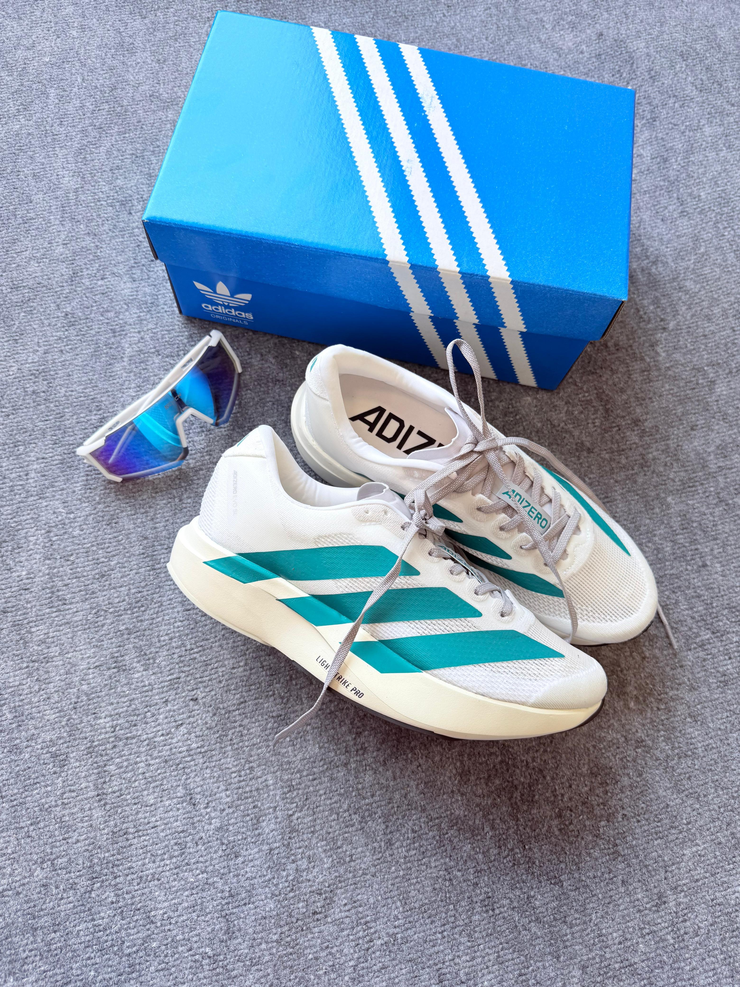 Tênis Adizero Evo SL Branco Verde