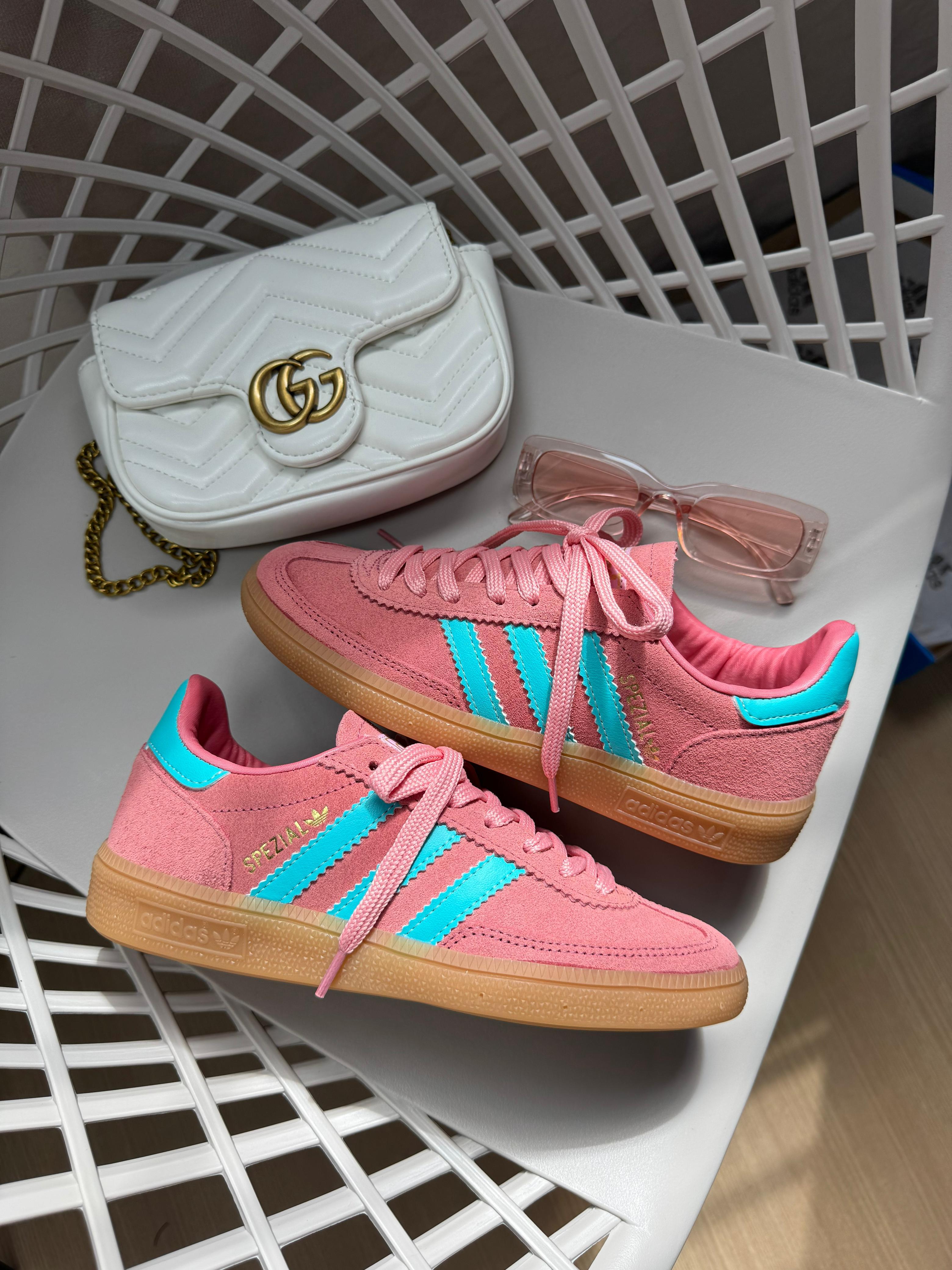 Tênis Ad. Spezial Rosa Azul