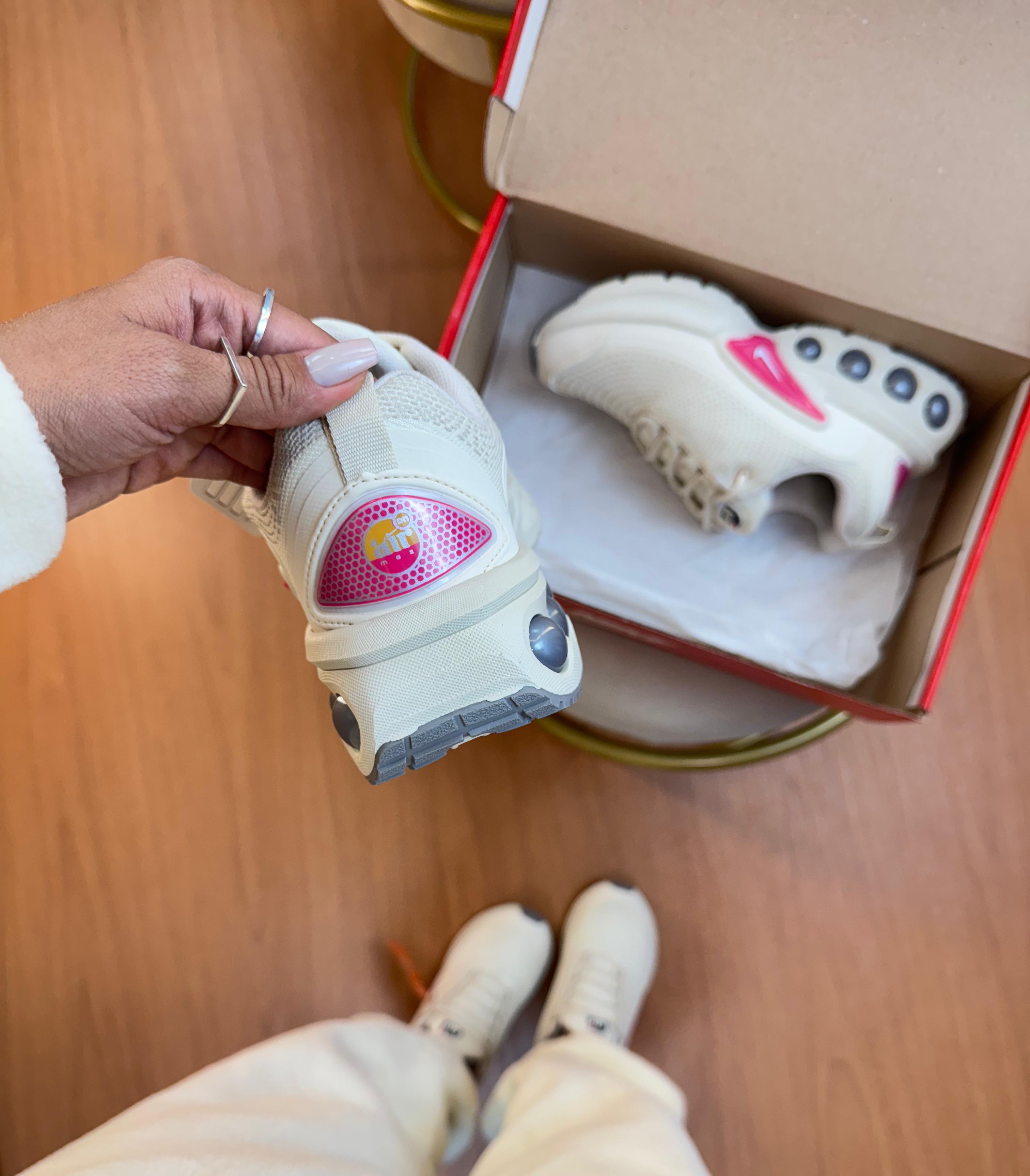 Tênis Air Max DN Off Rosa