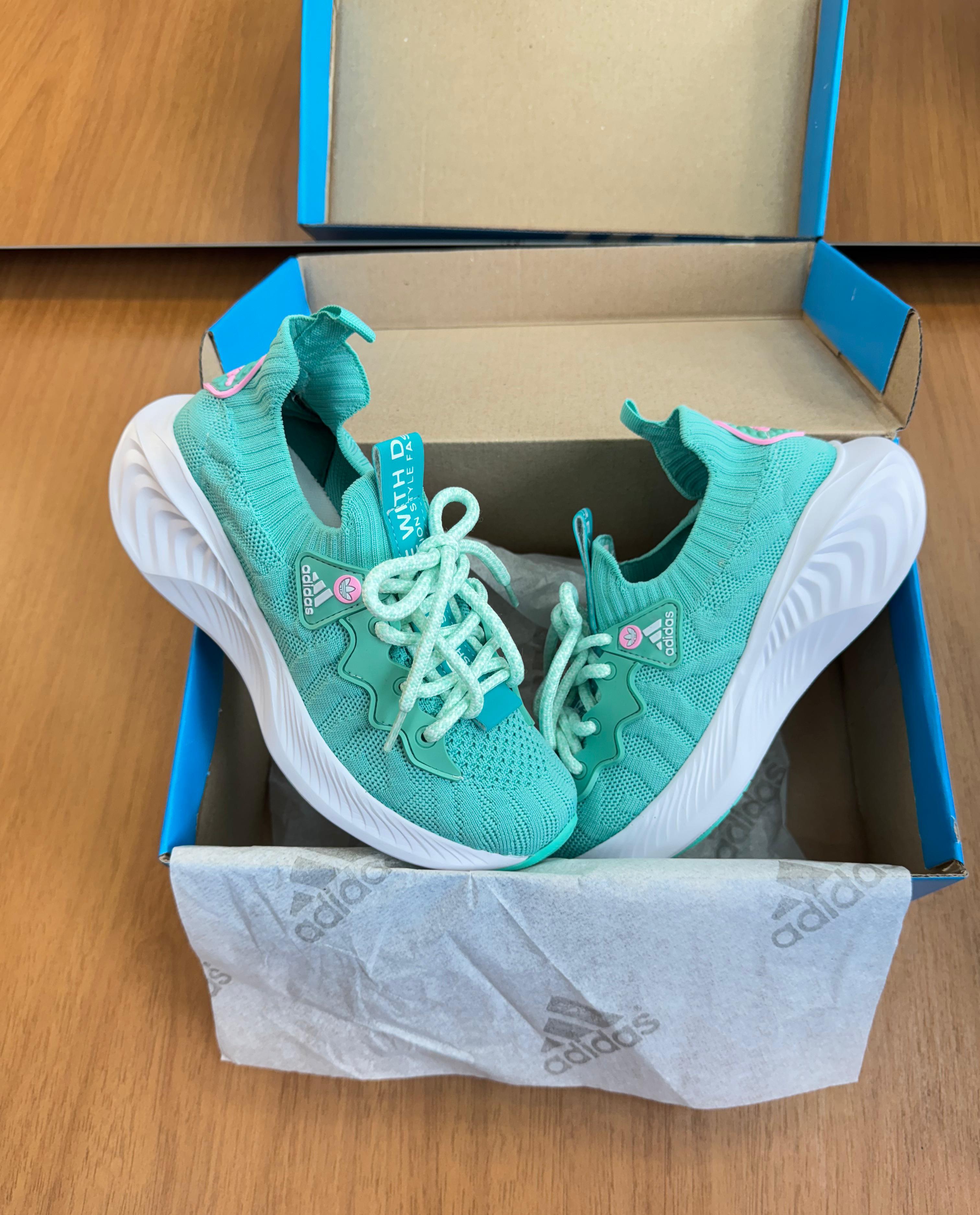 Tênis Ad. Sport Knit Verde Água