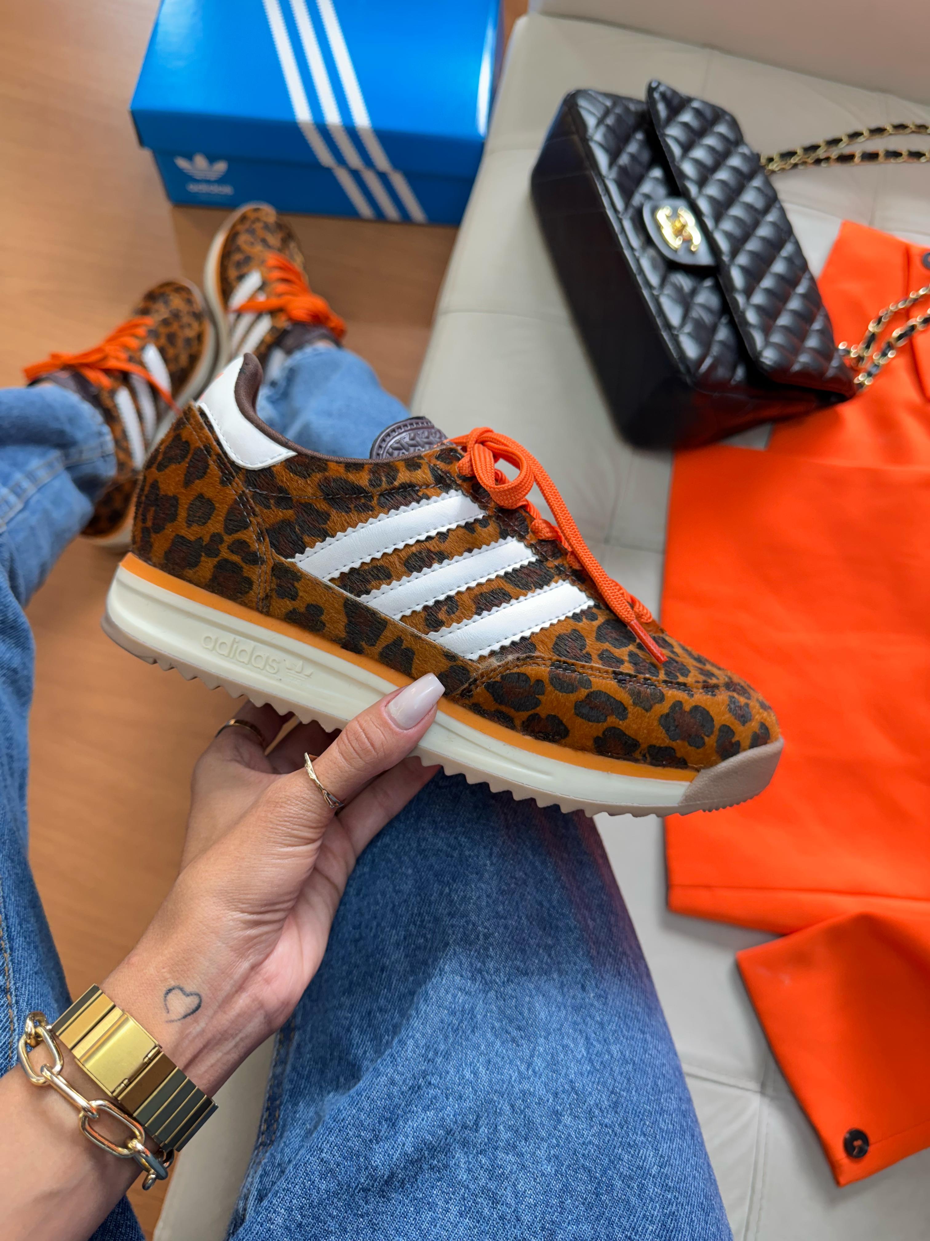 Tênis SL72 Leopard Print