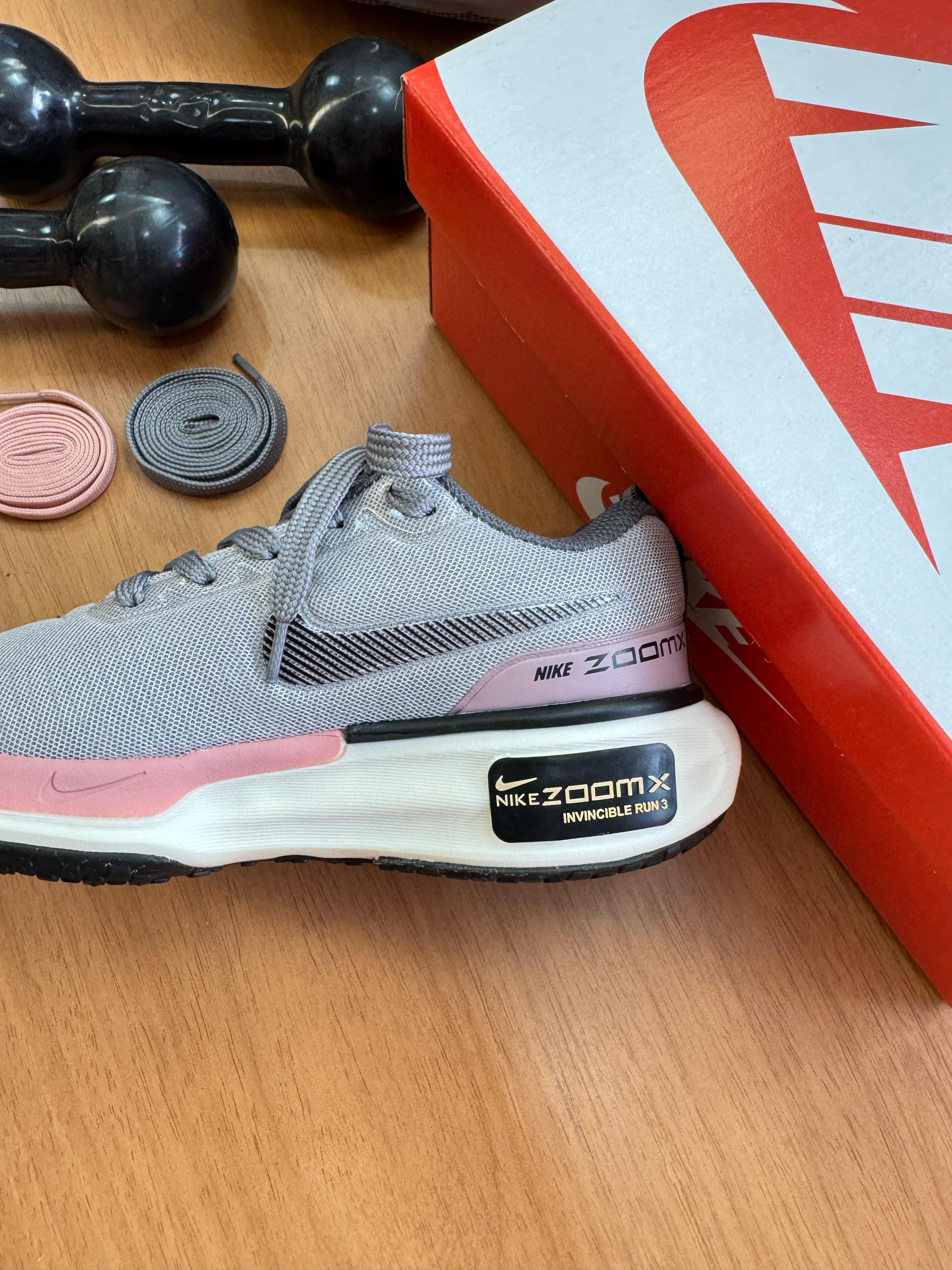 Tênis N. Zoomx Run Cinza Rose