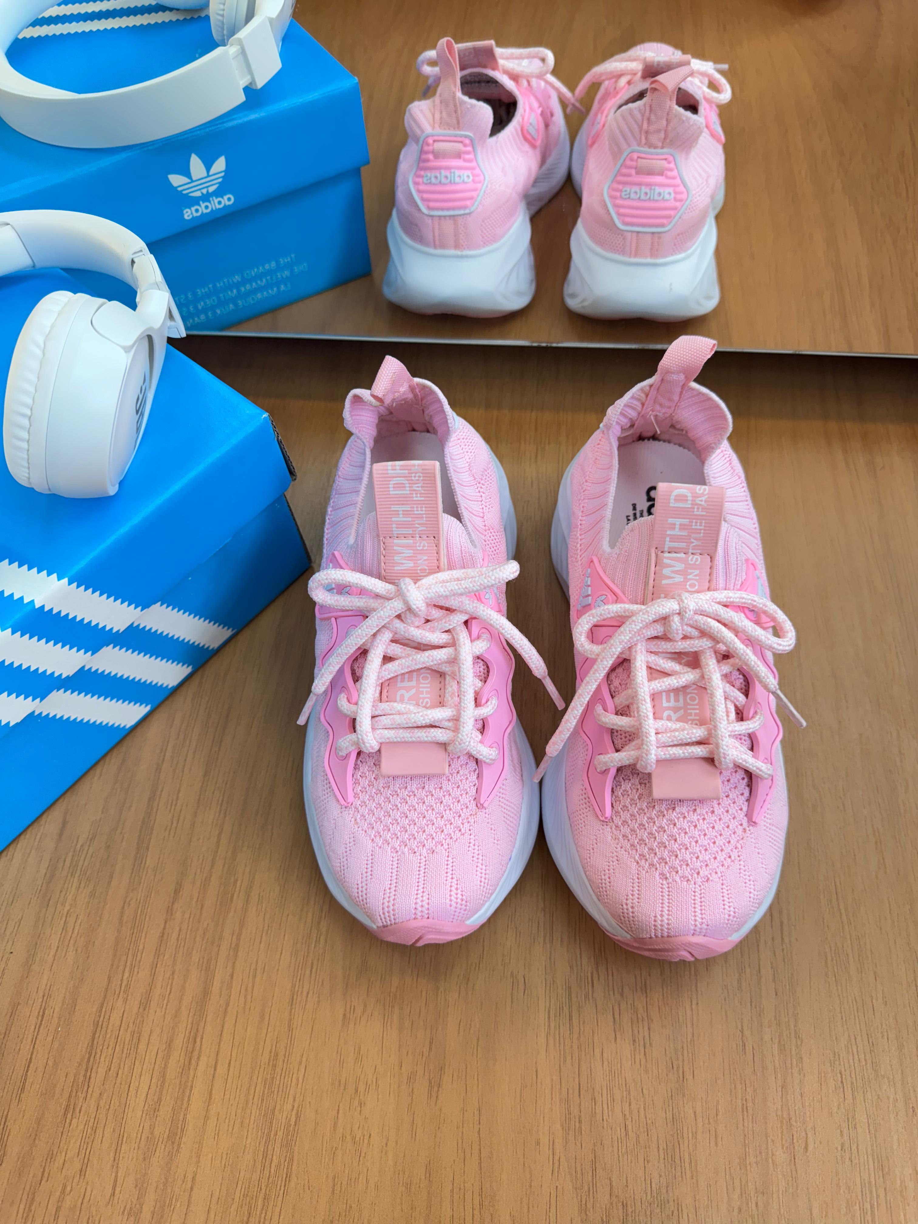 Tênis Ad. Sport Knit Rosa