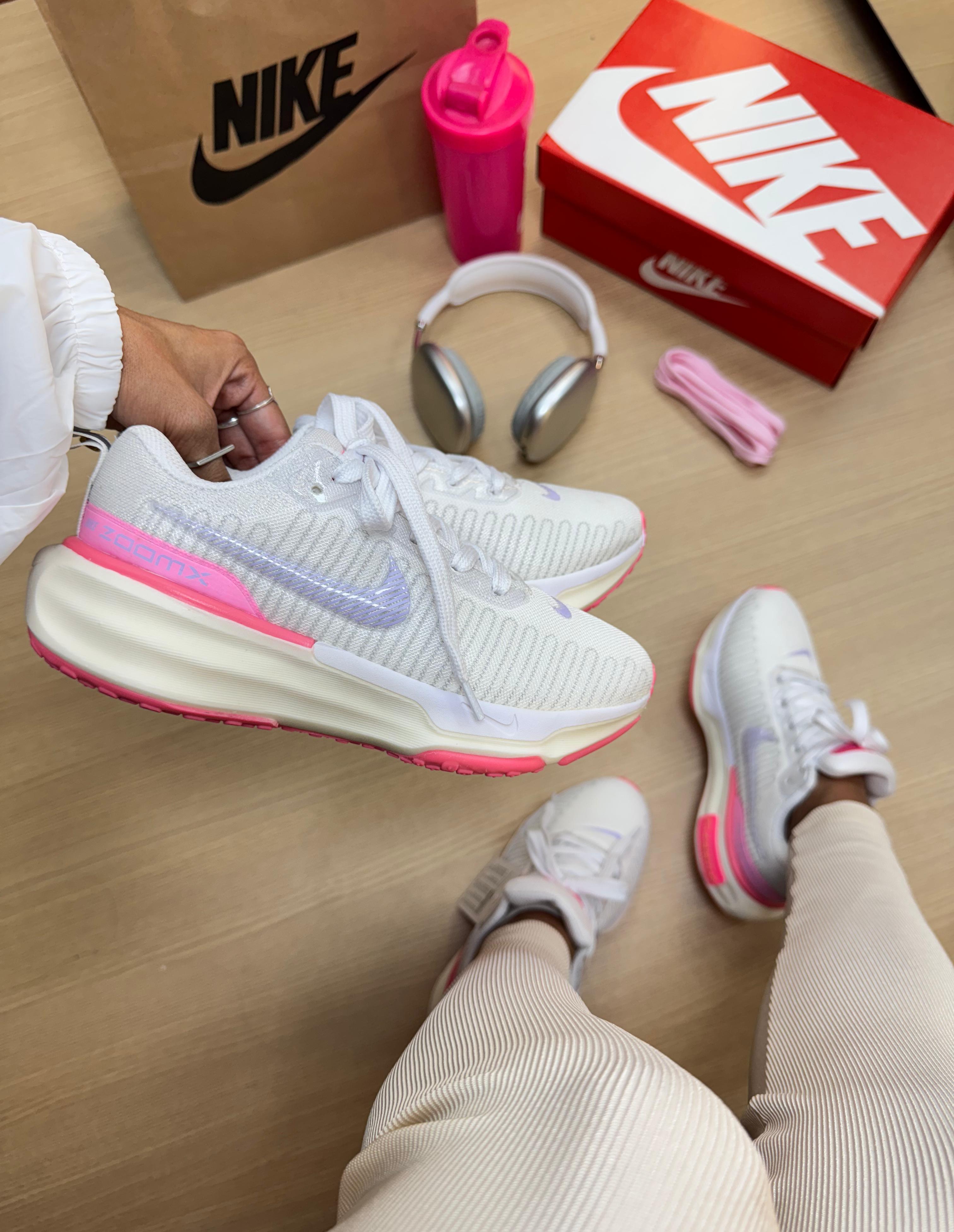 Tênis N. Zoomx Run Branco Pink