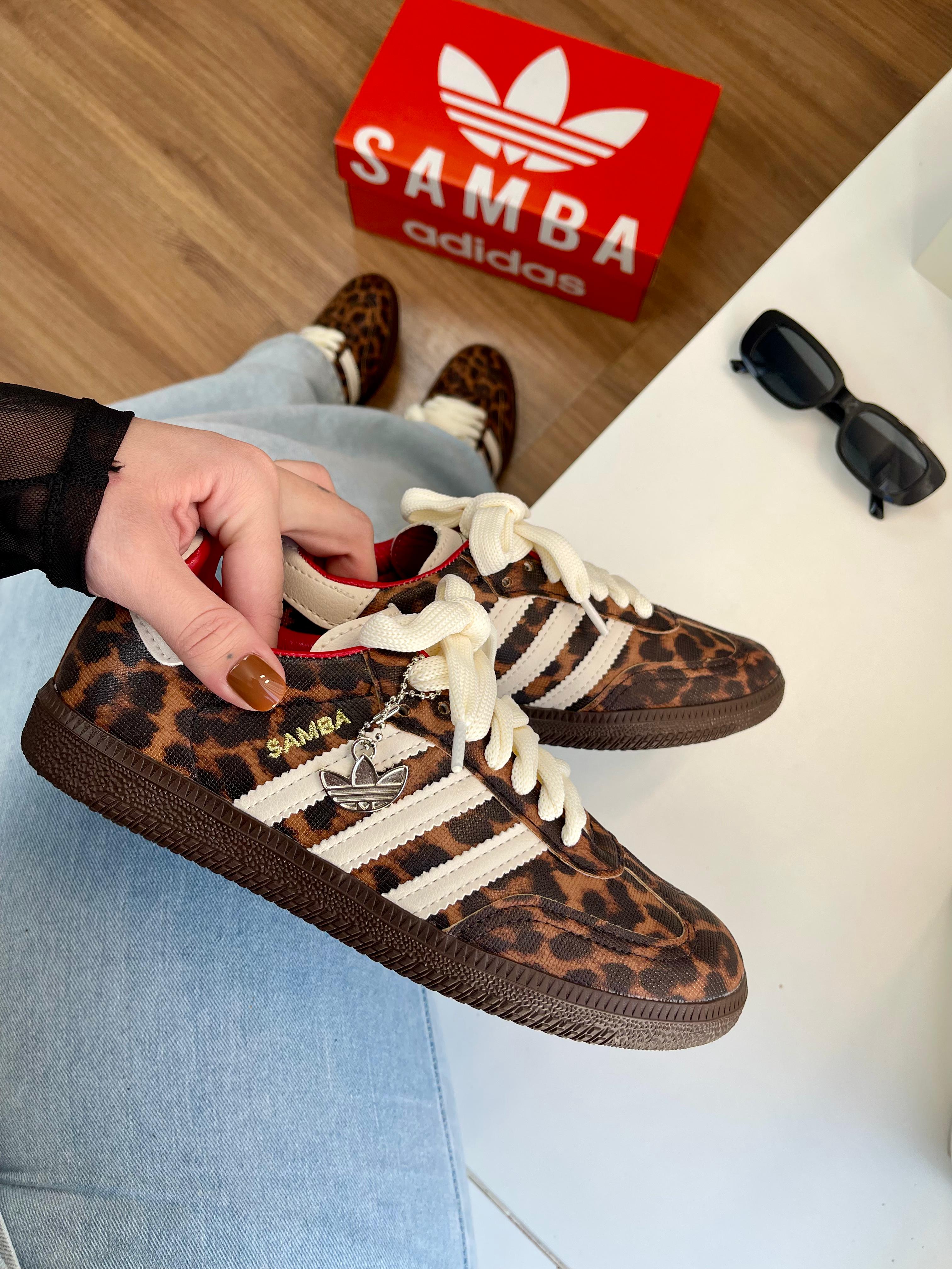 Tênis Samba Leopard