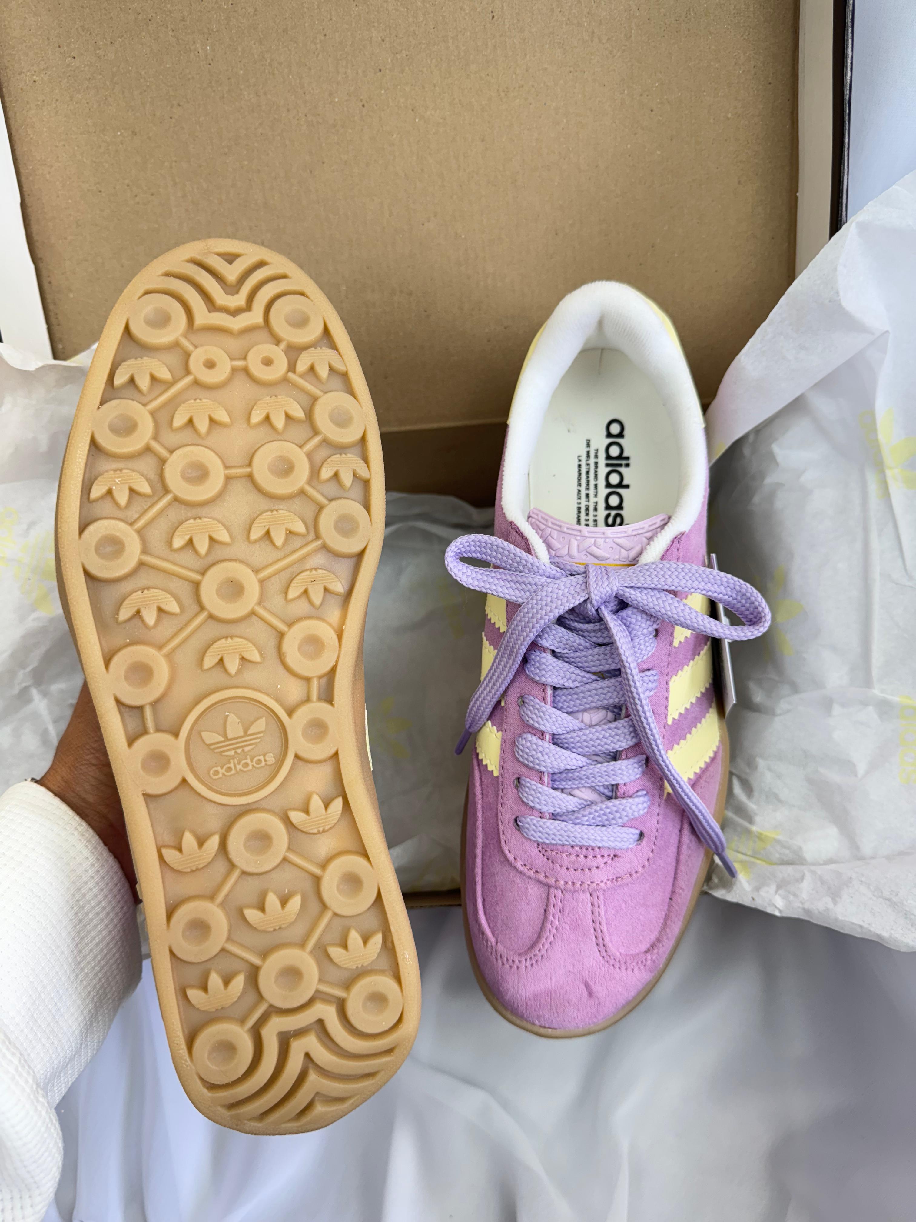 Tênis Gazelle Lilás Camurça