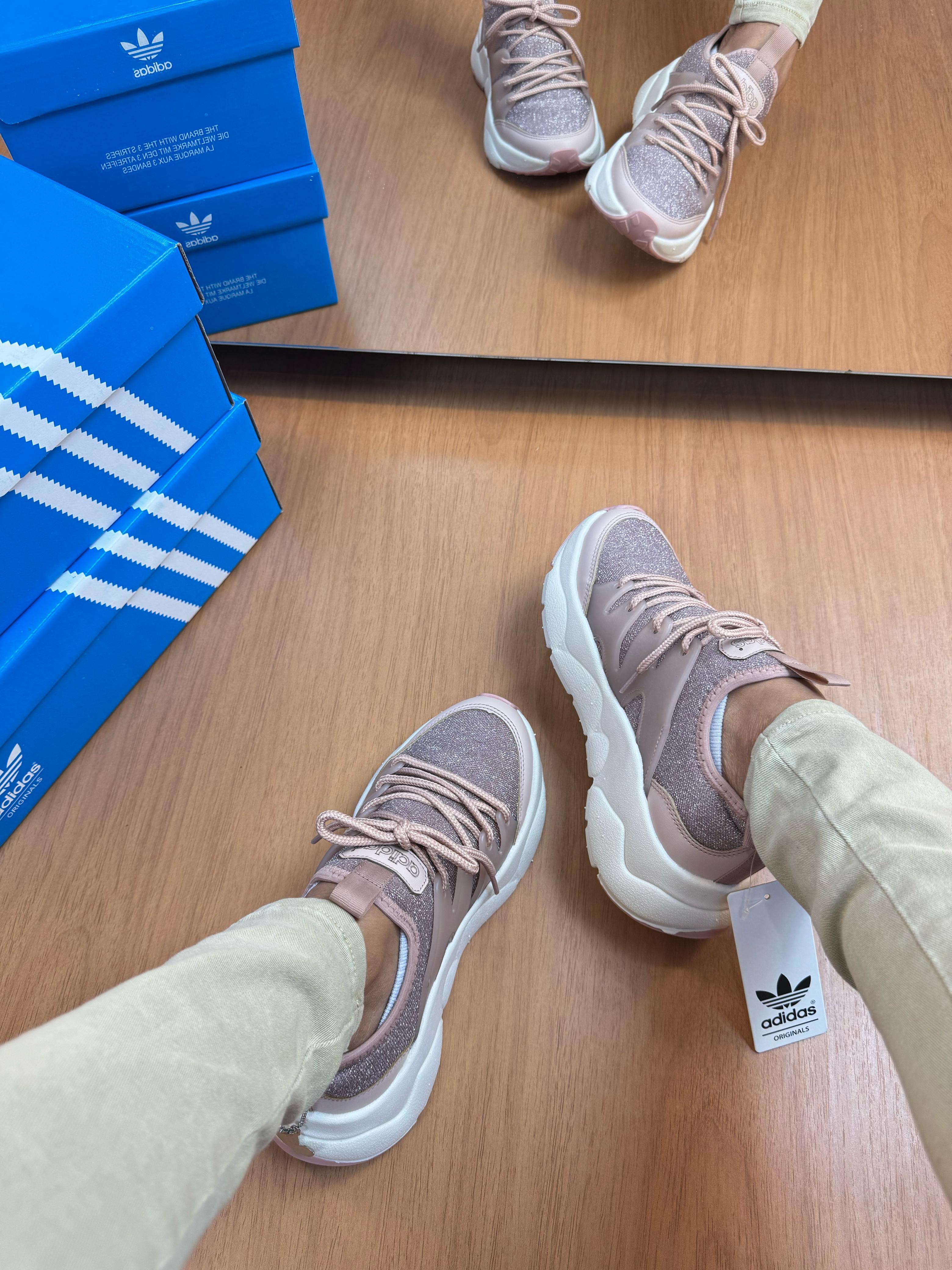 Tênis Ad Sport Luxo Rose