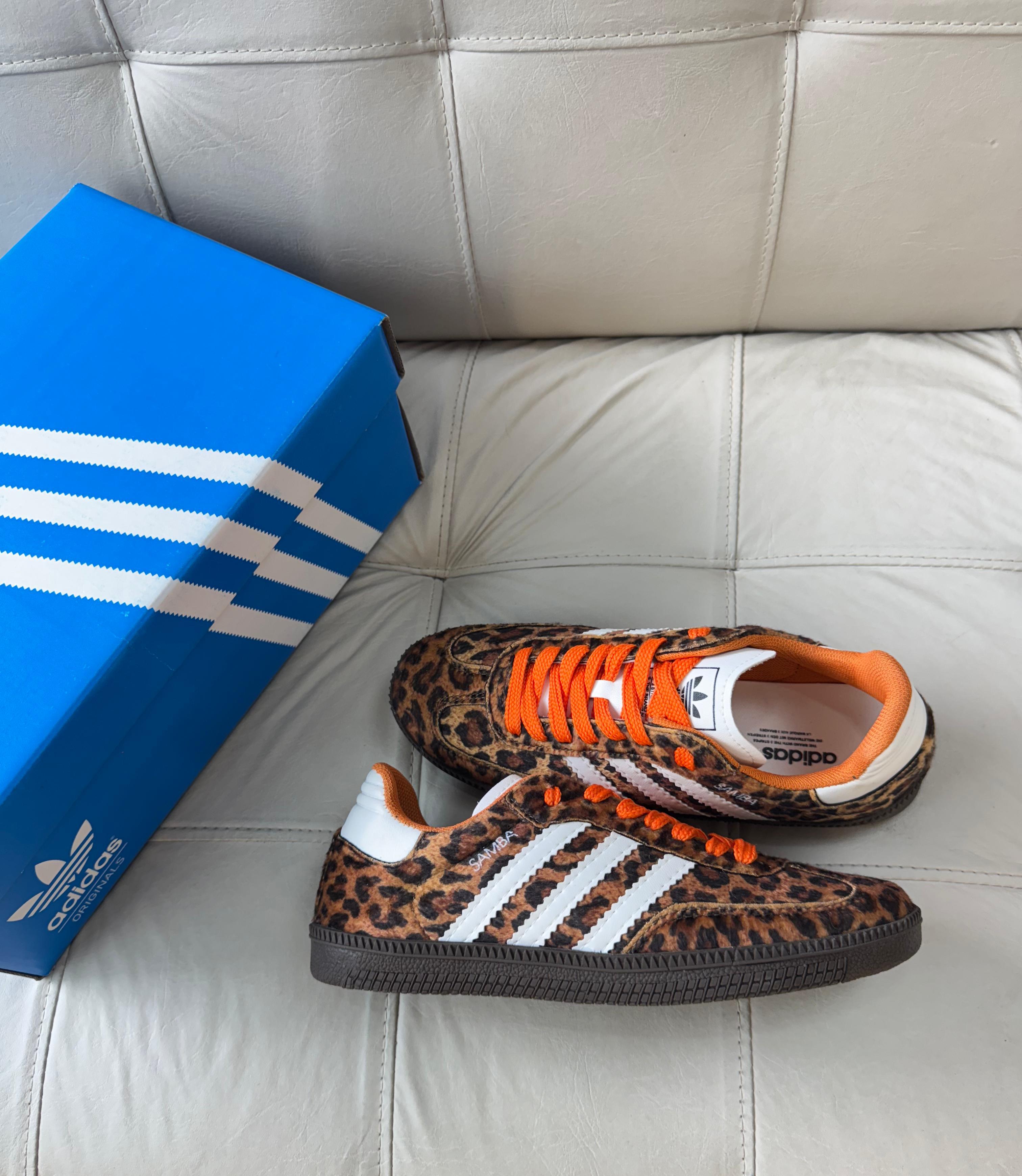 Tênis Samba Leopard Print