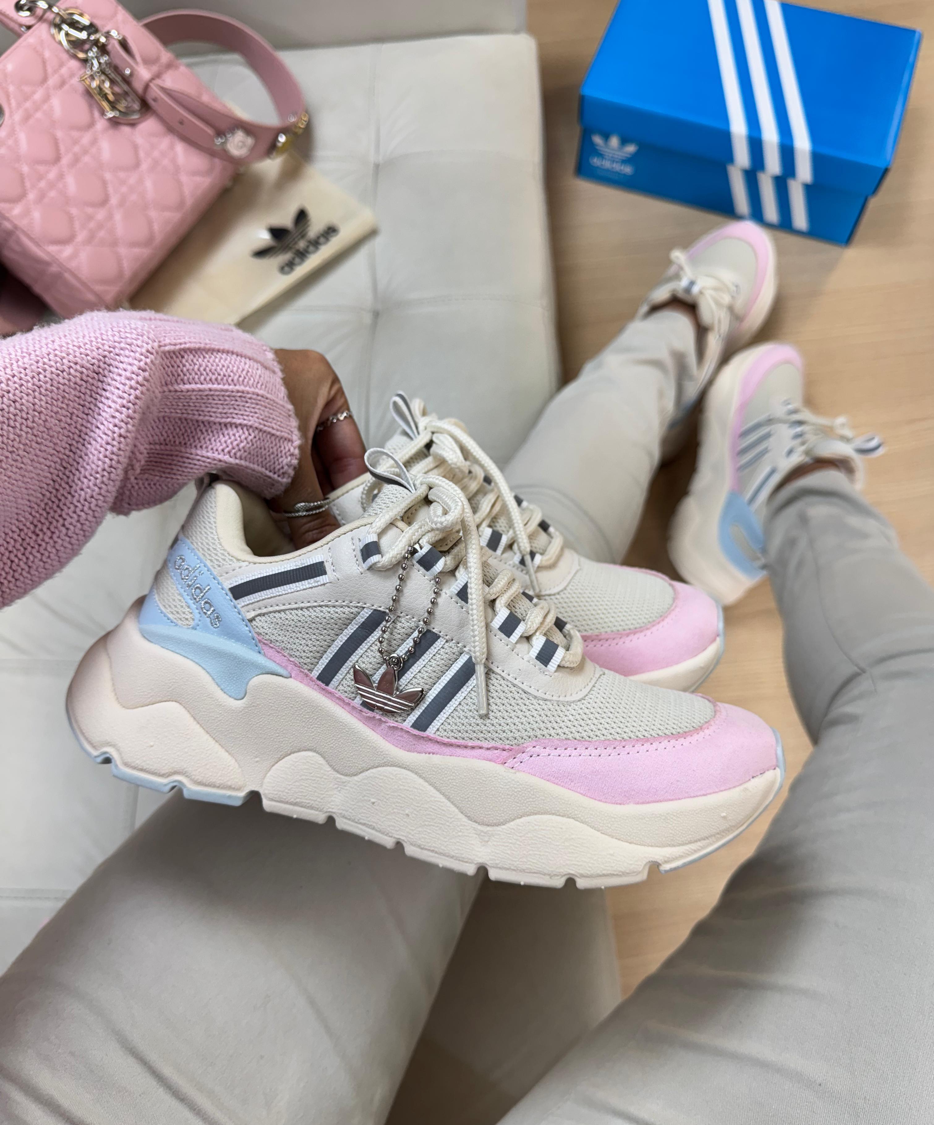 Tênis Ad. Diamond Off/ Rose