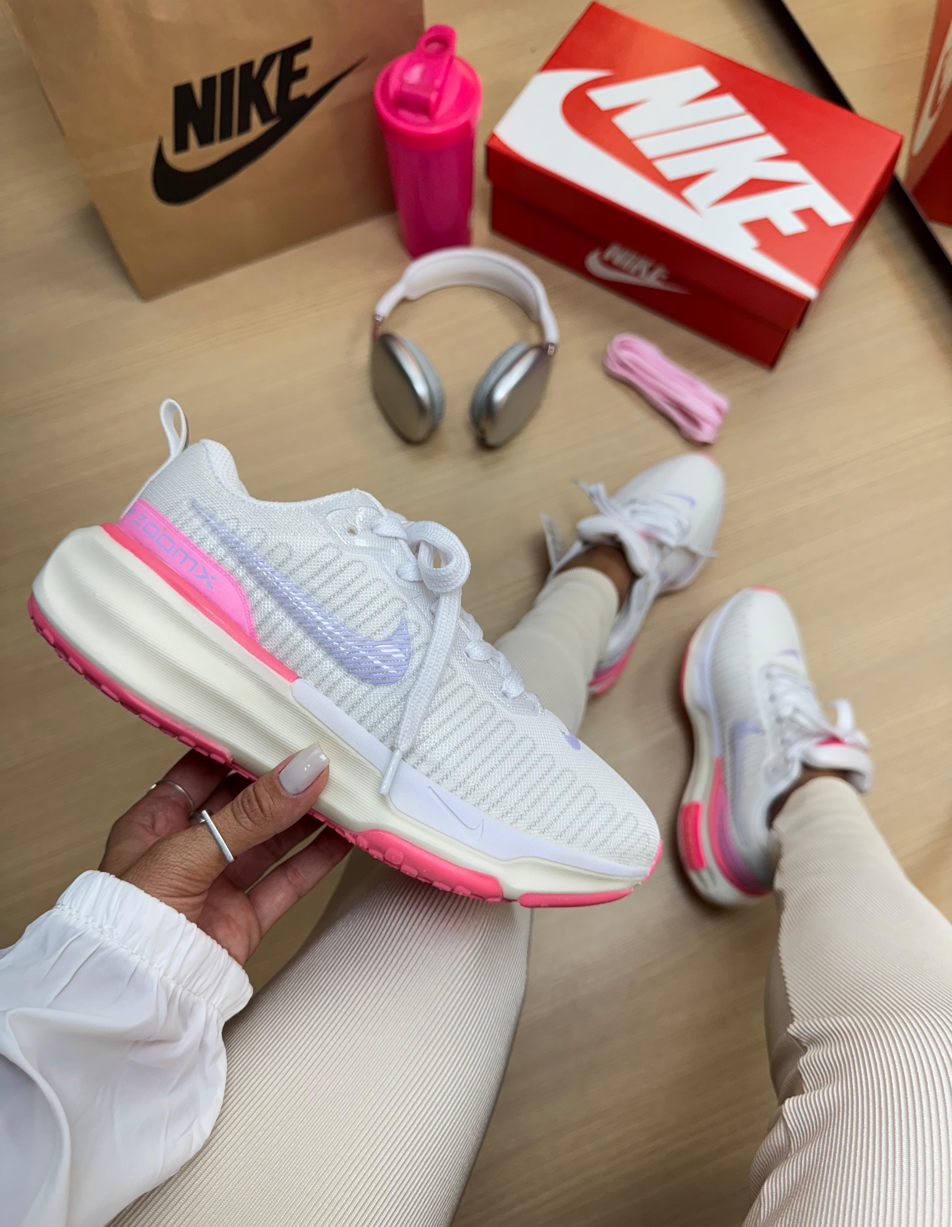 Tênis N. Zoomx Run Branco Pink