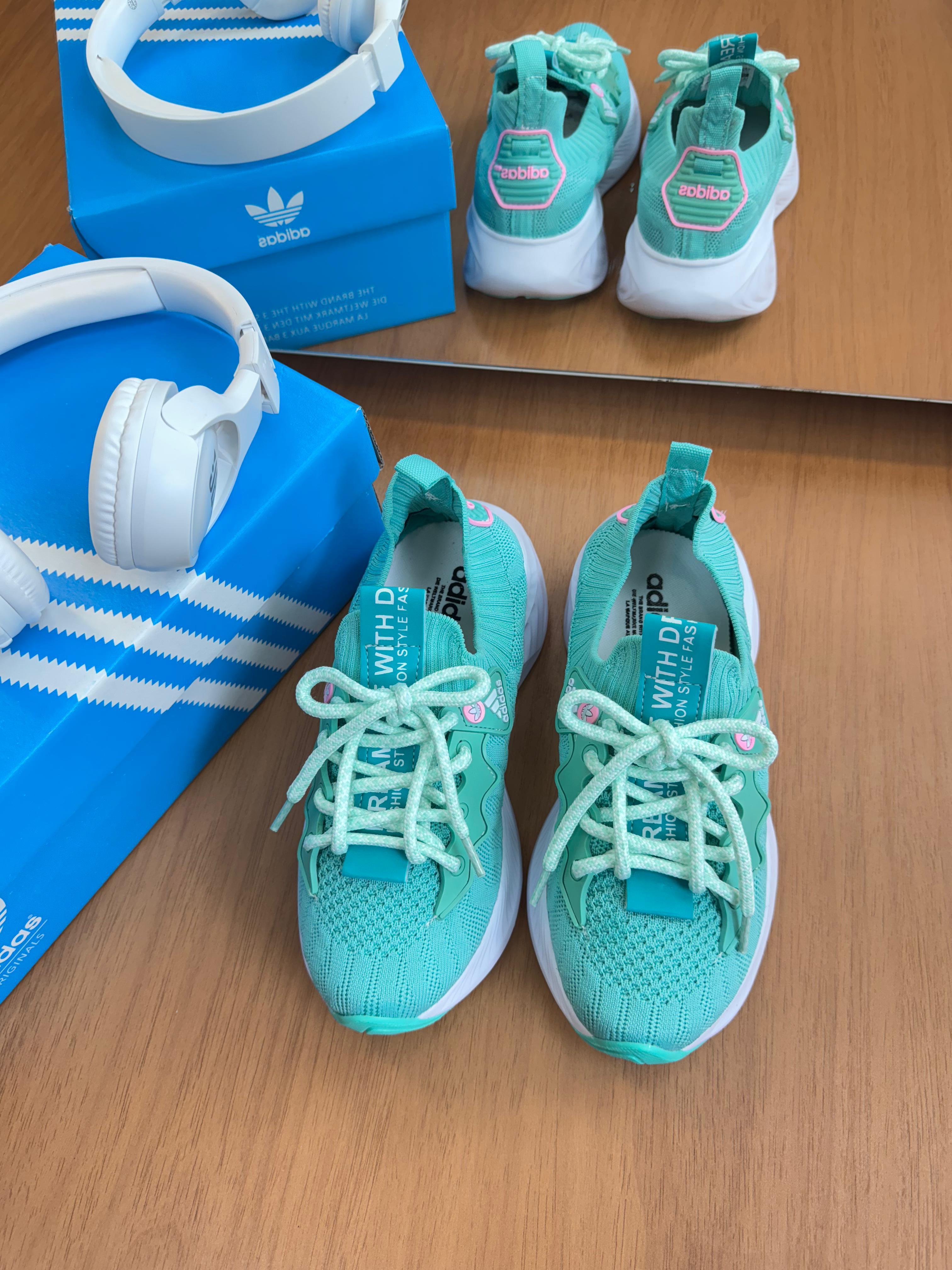 Tênis Ad. Sport Knit Verde Água