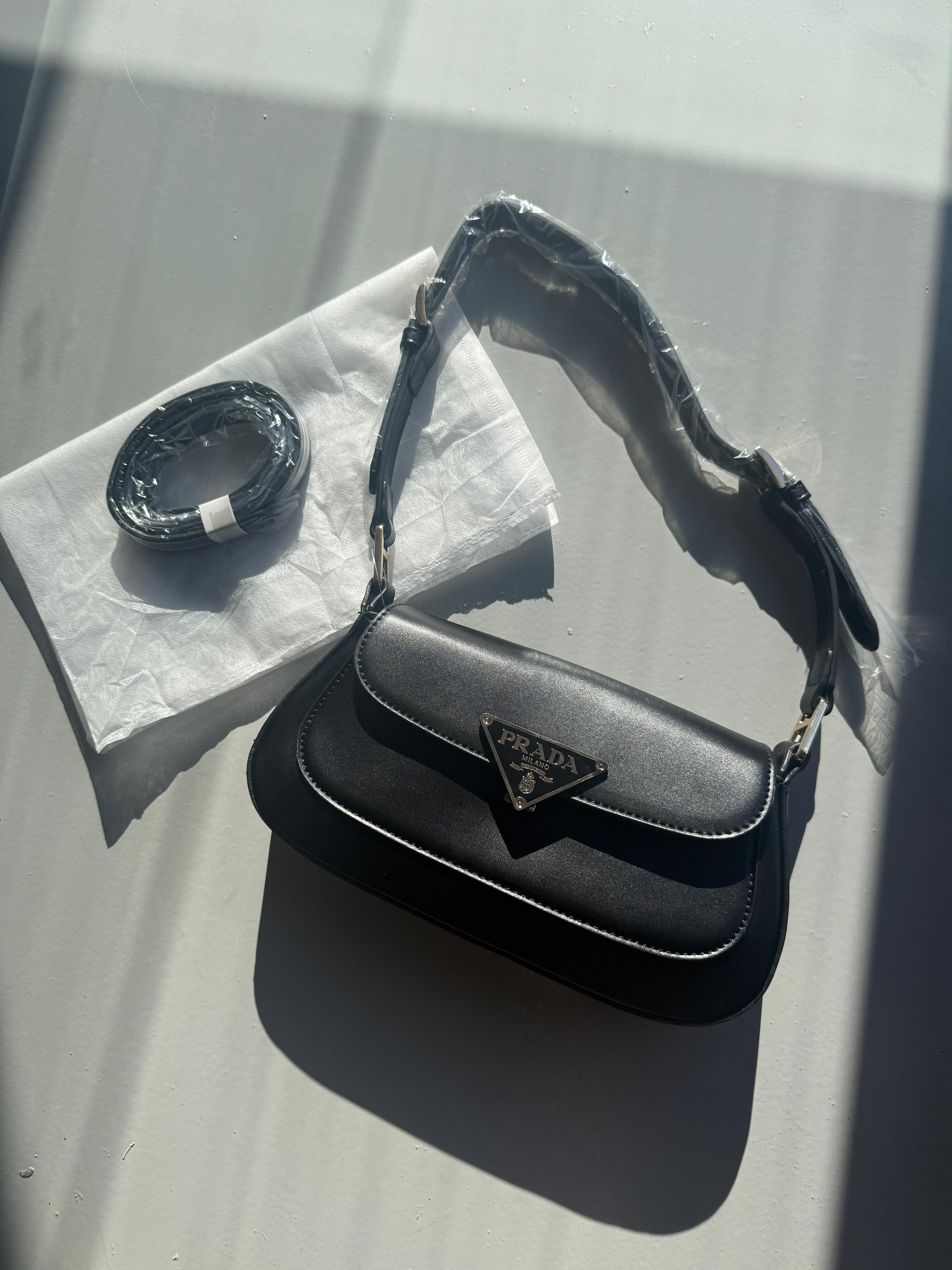 Bolsa P. Cléo- Marrom/ Preto e Off