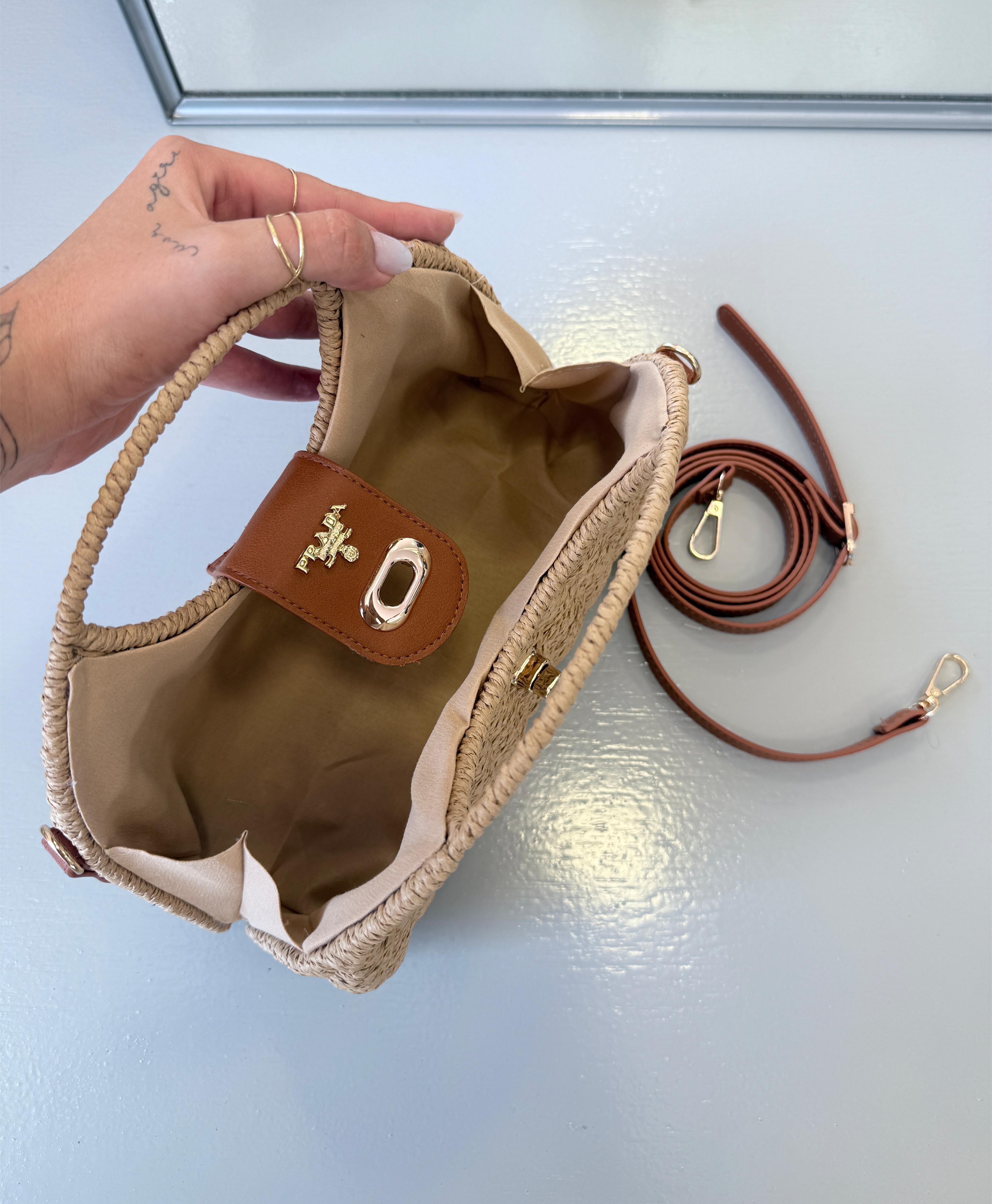 Bolsa P. Palha Castanha