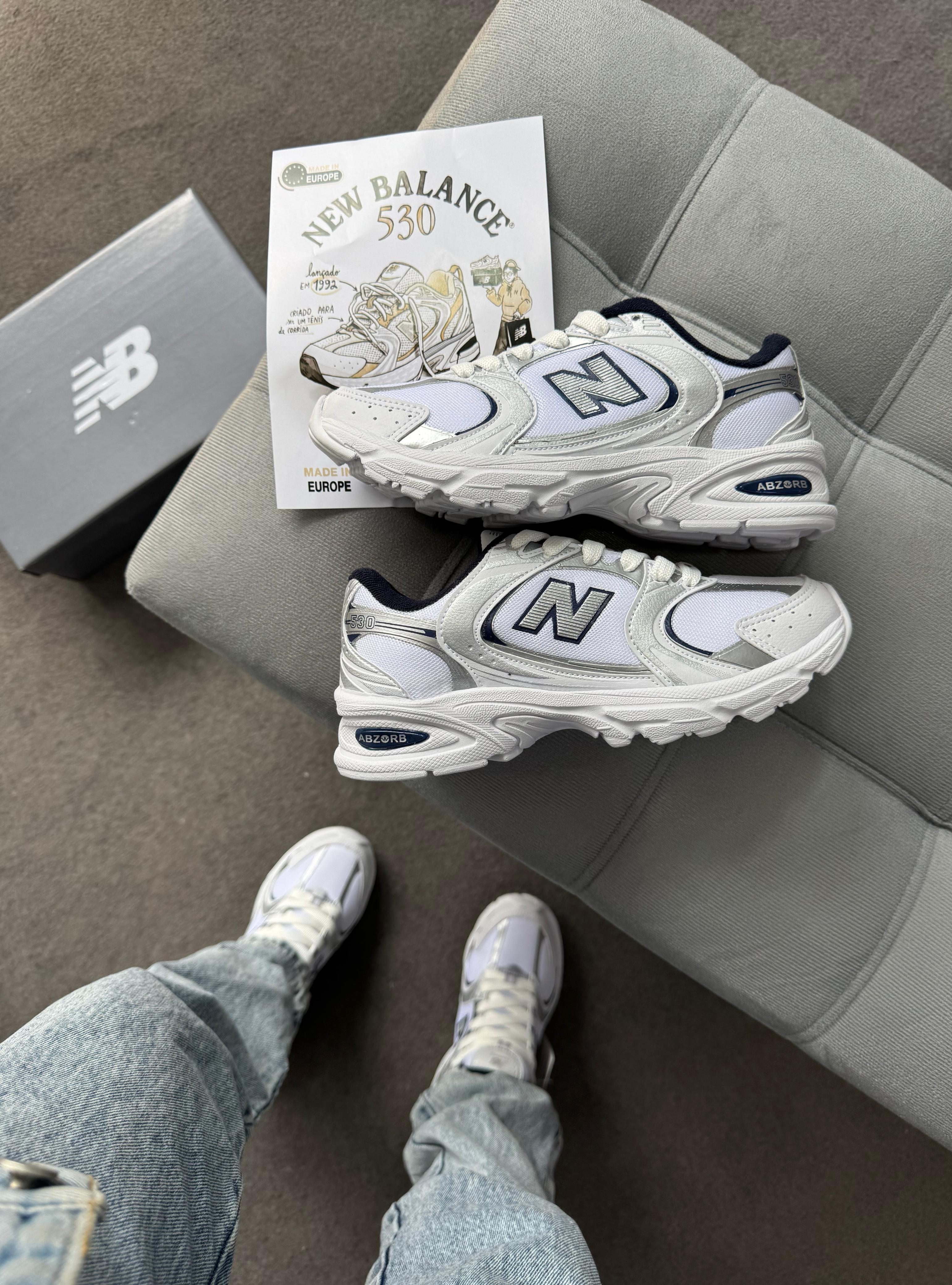 Tênis Balance 530 Retrô Azul