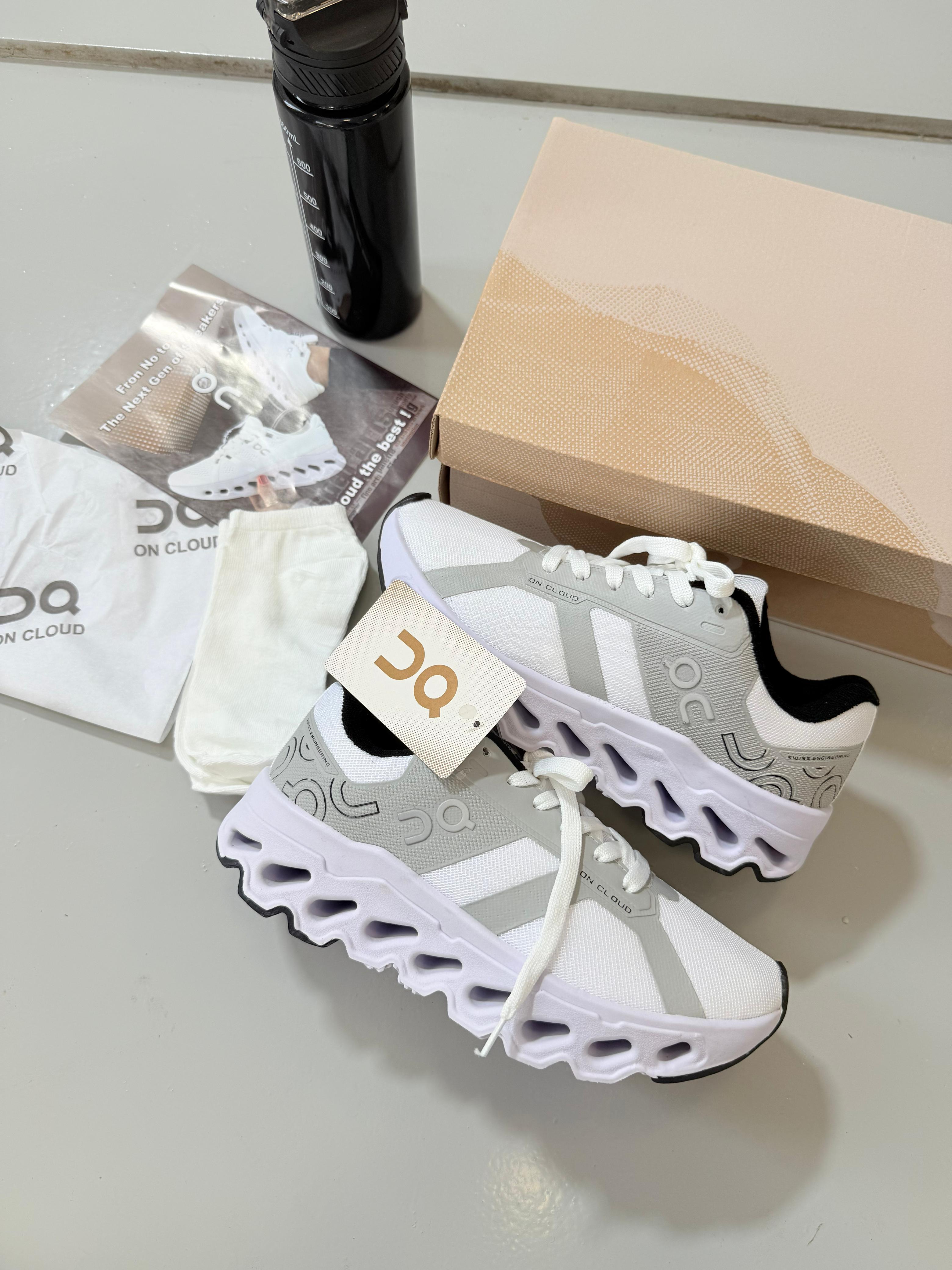 Tênis OC Running Branco Mescla