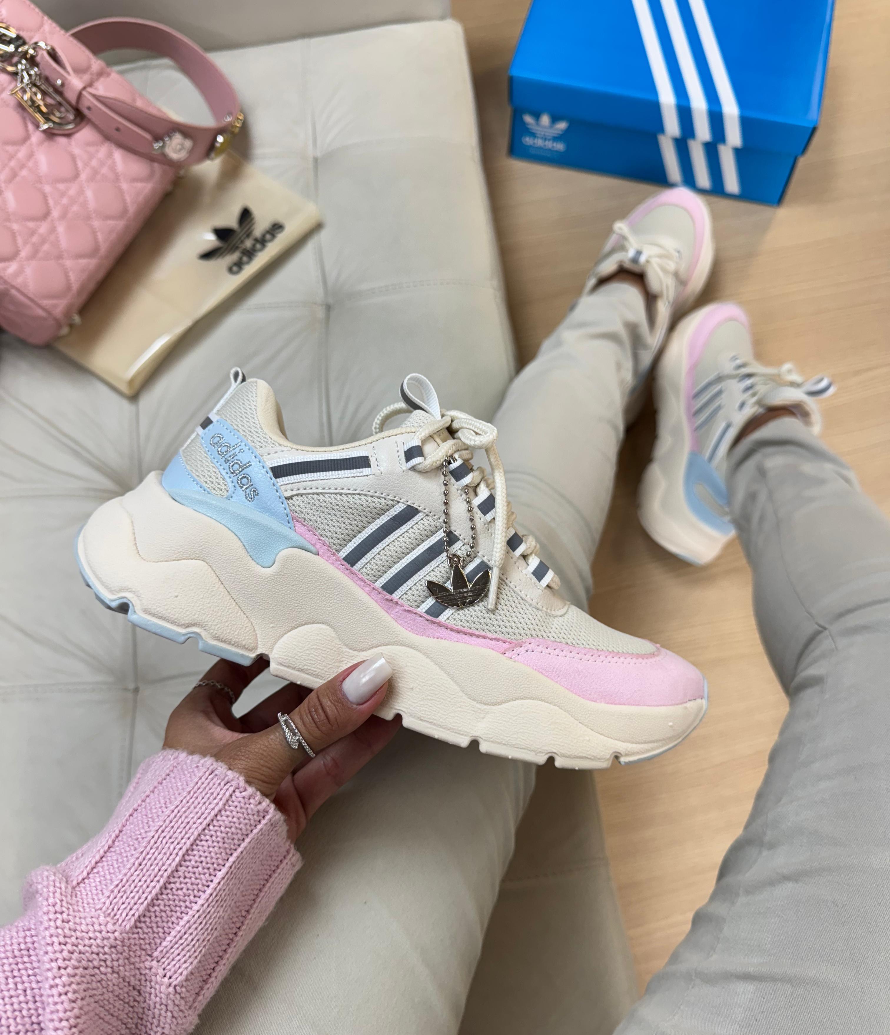 Tênis Ad. Diamond Off/ Rose