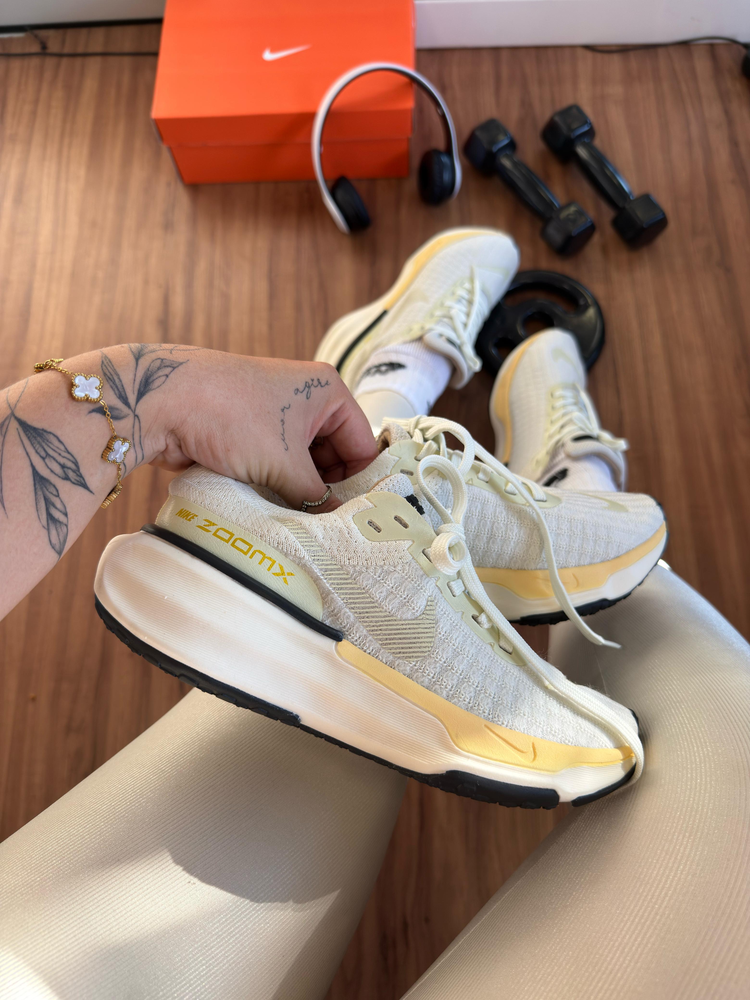 Tênis N. Zoom Run Amarelo
