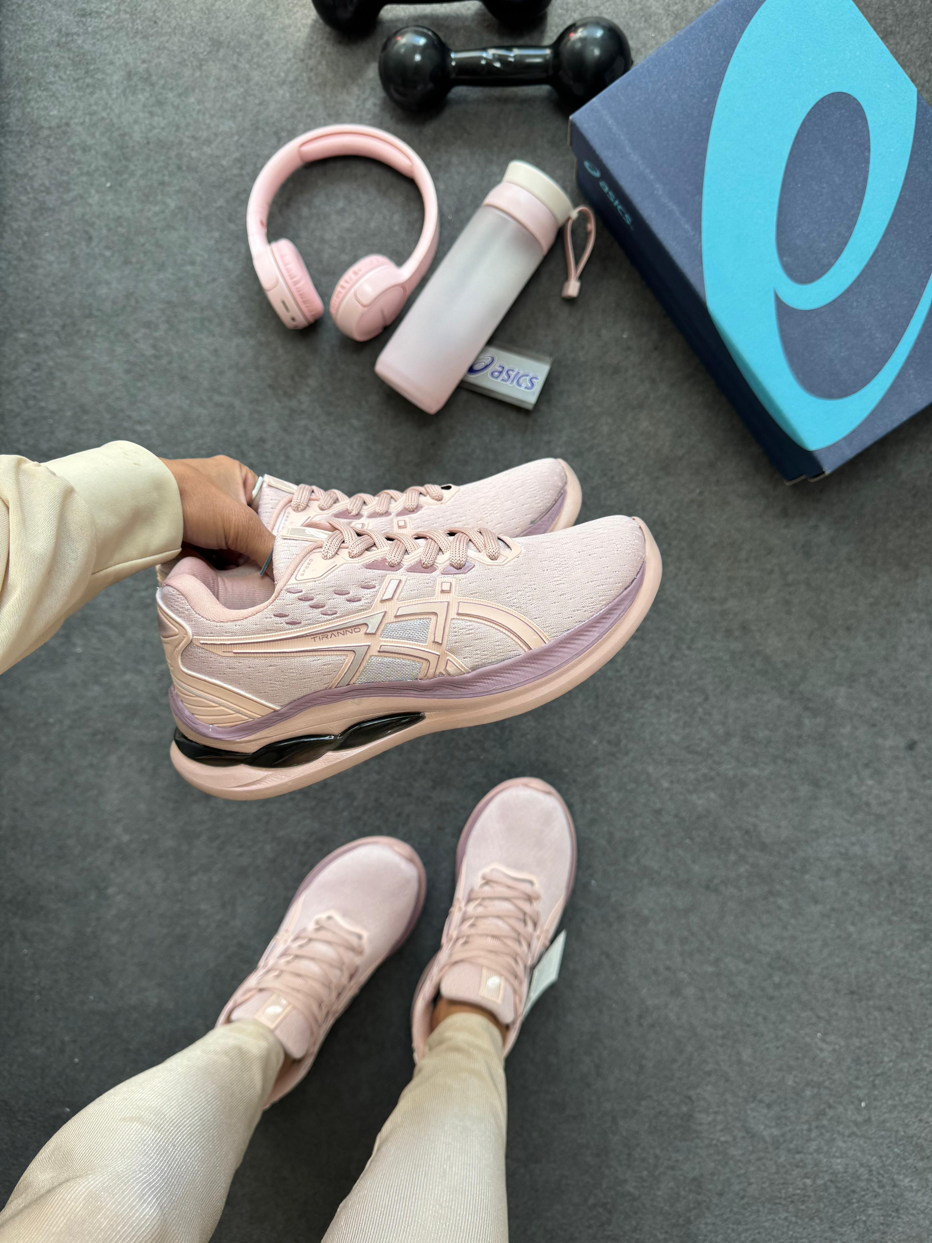 Tênis Asics Tiranno Rosê