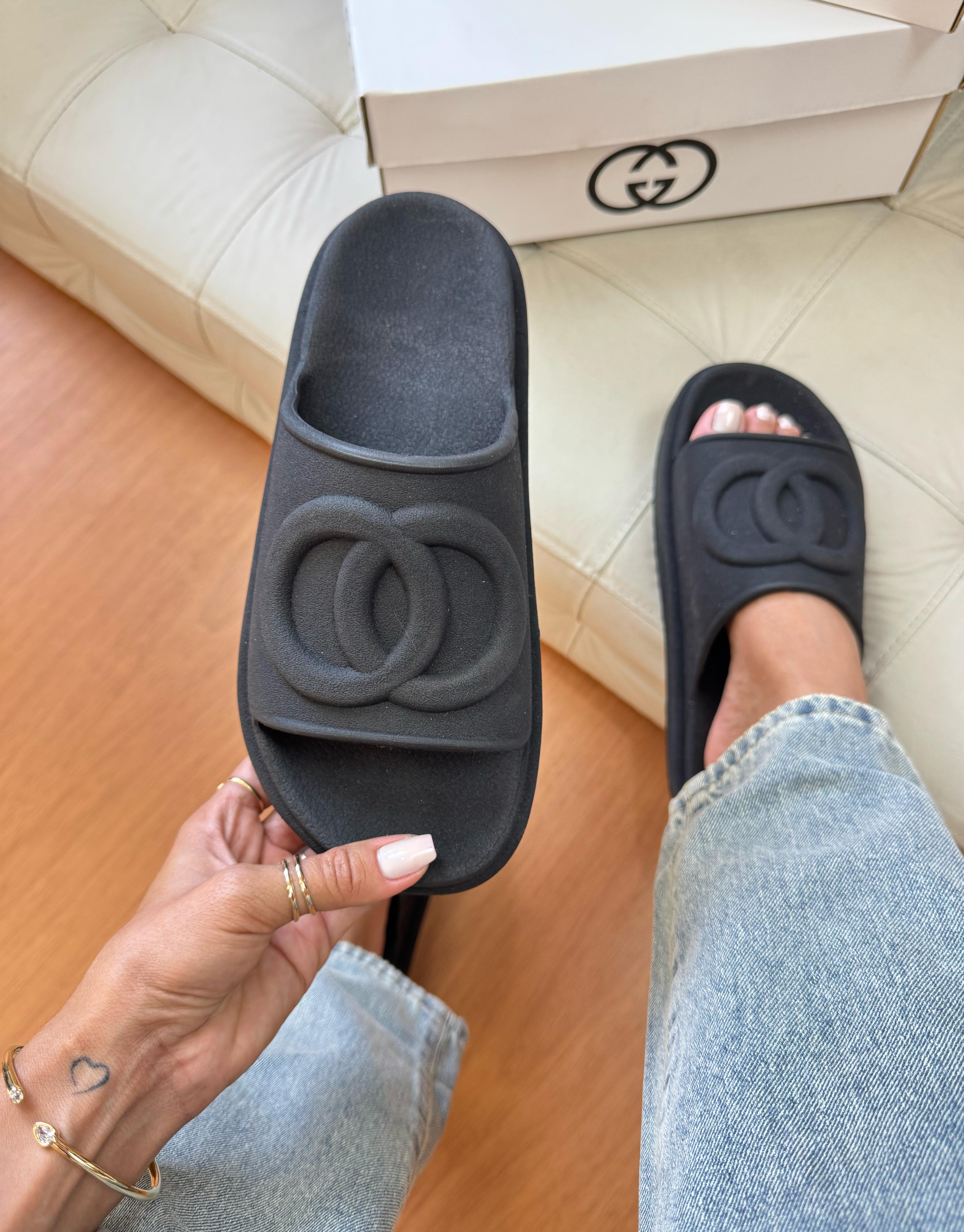 Chinelo Nuvem Insp. Gucci