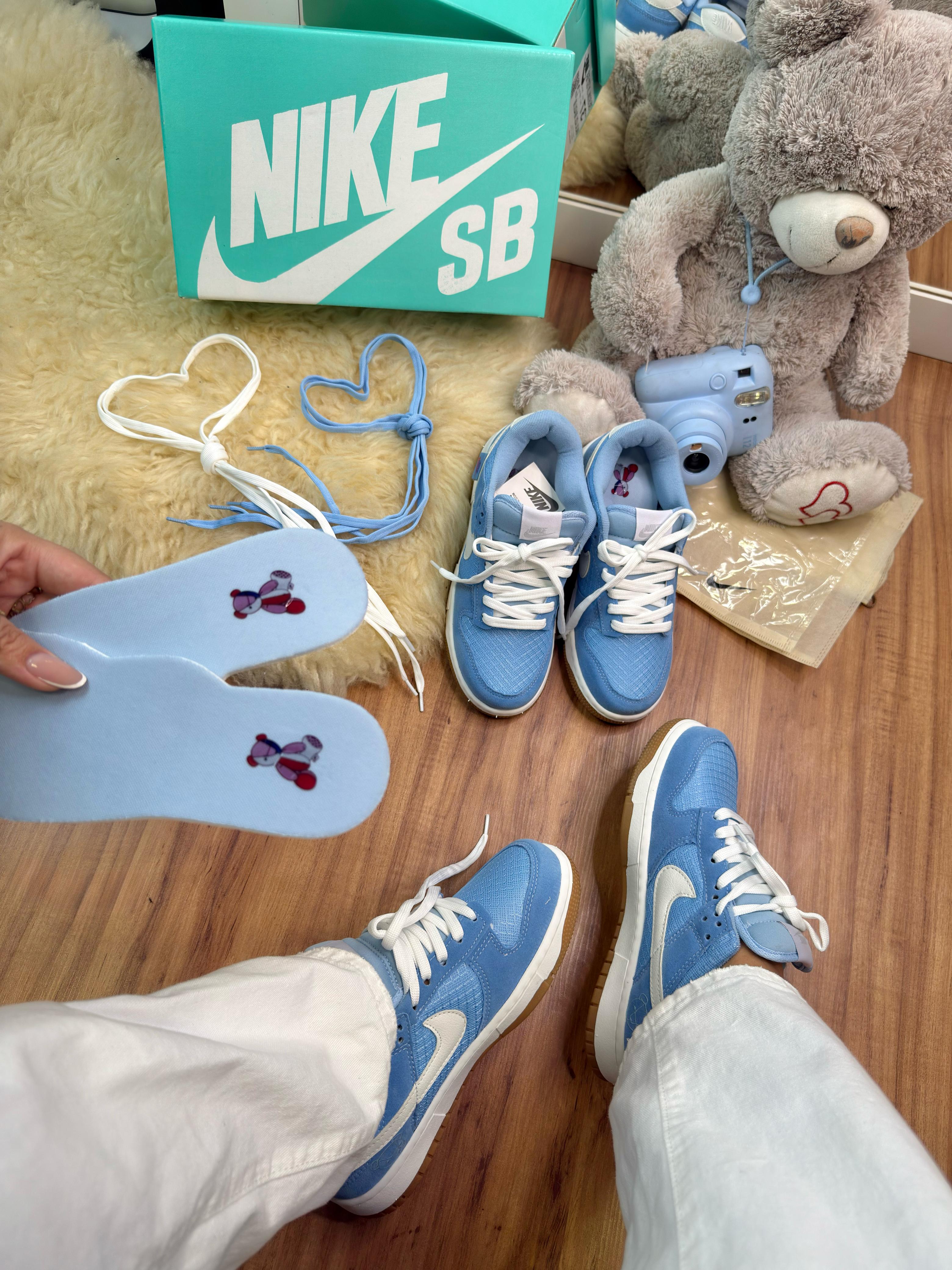Tênis N. Teddy Bear Azul