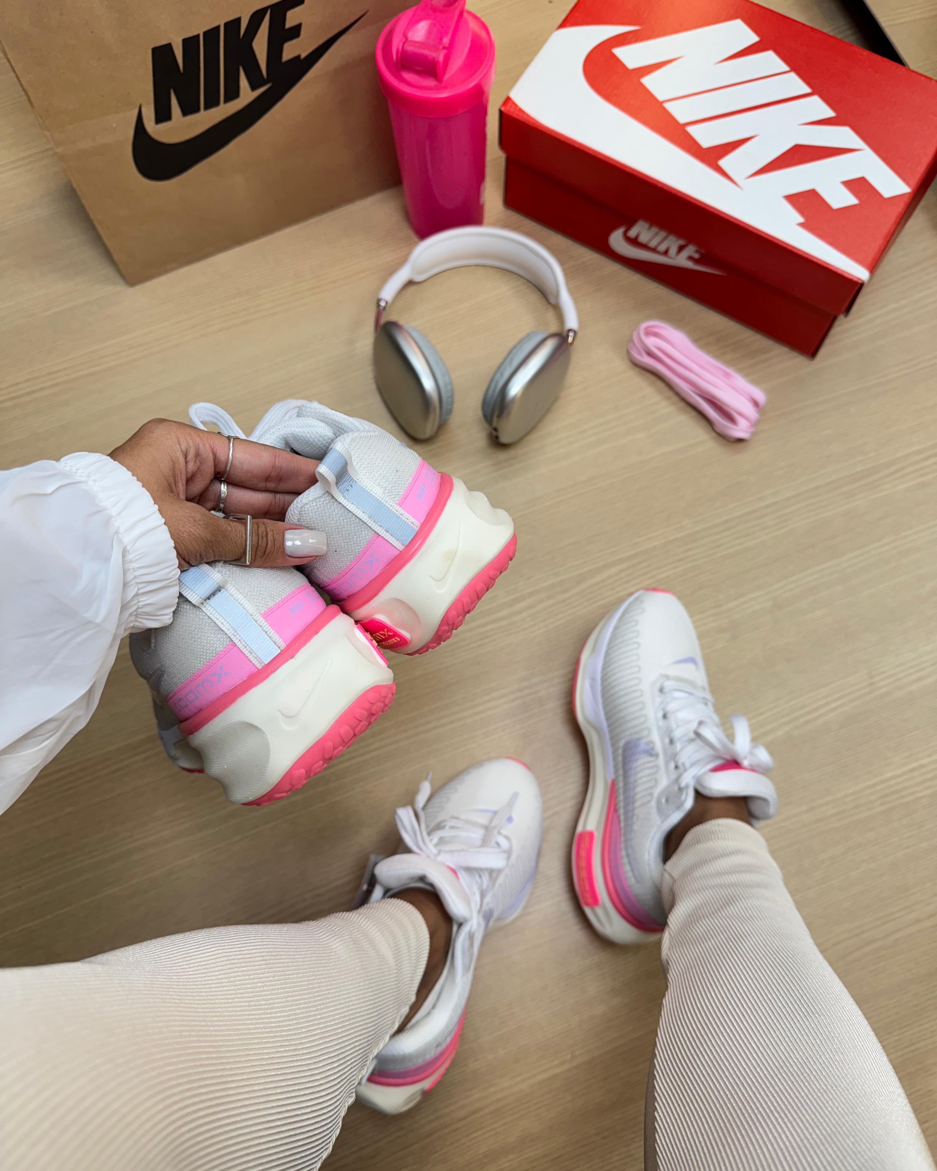Tênis N. Zoomx Run Branco Pink