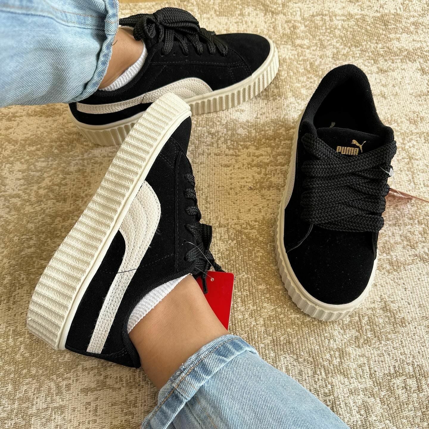 Tênis Suede Soft Preto